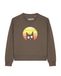 Watapparel Sweatshirt 'Sunset Cat' bruin / gemengde kleuren
