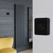 Ecoso, Hudson Reed Hudson Reed Revive Ardus Vloeistofvrije Elektrische Design Radiator Verticaal - Antraciet | 178,4cm x 47,2cm - 1200 Watt | Verlicht WiFi Thermostaat