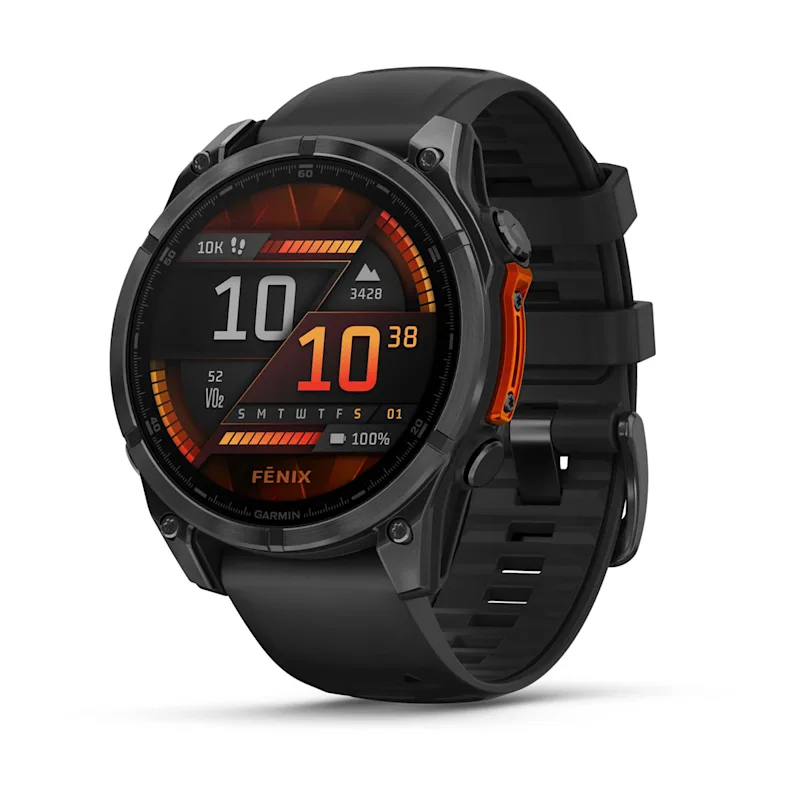 Garmin fenix 8 47mm Multisport Smartwatch - AMOLED - Dark Grey/Black