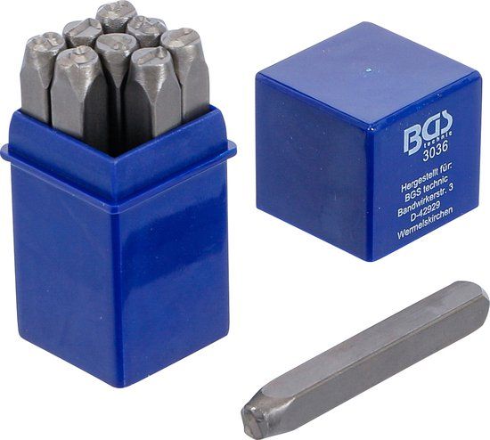 BGS Slagcijferset 6 mm