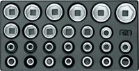 Gedore Jeu de douilles 1/2" en module