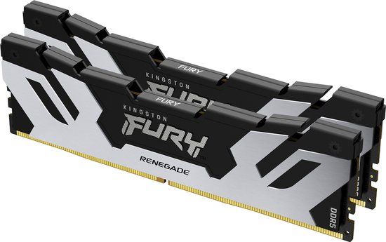 Kingston Technology FURY 32GB 8000MT/s DDR5 CL38 DIMM (set van 2) Renegade Zilver XMP