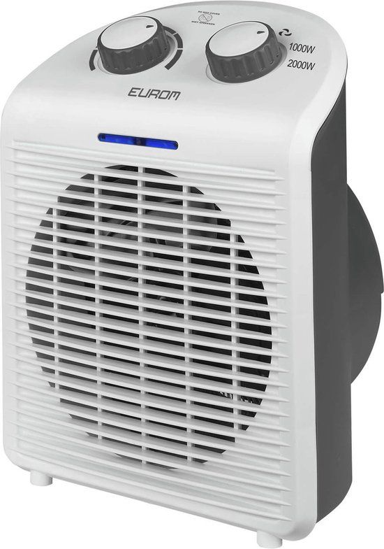 Euromac Eurom Safe-t-Fanheater 2000 - Ventilatorkachel - 2000W - Wit