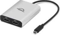 OWC USB-C naar Dual HDMI 4K Display Adapter met DisplayLink