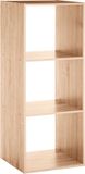 5Five® Boekenkast - 3 Vakken - Rustiek - Beige