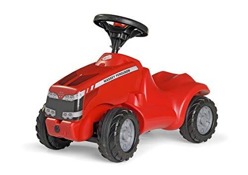 rolly toys S2613233 Toys rollyMinitrac MF 5470 (voor kinderen van 1,5 - 4 jaar, opbergvak onder motorkap, fluisterloopbanden) 132231