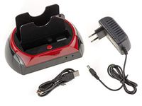 KALEA-INFORMATIQUE Docking Station voor SATA en IDE 2,5 of 3,5 naar USB 2.0 harde schijven. HDD-dock met 2A-voeding