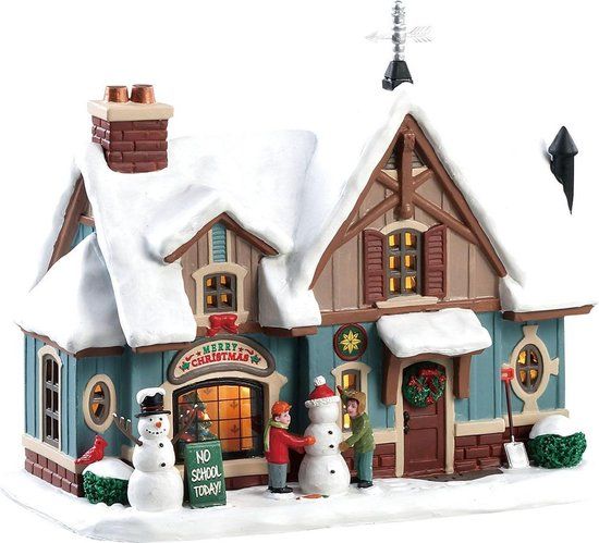 Lemax Kerstdorp Snow Day! - met verlichting