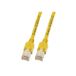 EFB Elektronik K8015.0,50 Netzwerkkabel Gelb 0,5 m Cat5e SF/UTP (S-FTP)