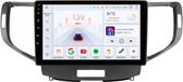 Happiq Autoradio avec Bluetooth et CarPlay pour Honda Accord 8 (2008-2012) - Convient aux Apple et Android - Stéréo - Navigation - Système de navigation voiture - 6Go 64Go - 9