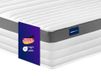 Traumnacht Exklusief TTFK 1000 Pocketveringmatras, 100 x 200 cm, Hardheid H2, 7-Zones, 1000 Tonnentasveren, Zacht, Ergonomisch, Ademend, OEKO-TEX Gecertificeerd