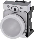 Siemens 3SU1156-6AA60-1AA0 Signaallamp Hoogglans Wit 230 V/AC 1 stuk(s)