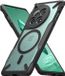 Ringke Fusion X Magnetic OnePlus 12 Hoesje MagSafe Back Cover Zwart