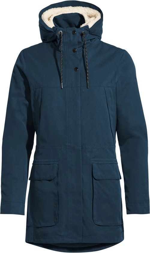 Vaude Manukau Parka II - Parka - Dames - Dark Sea - Polyester - XL