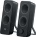 Logitech Z207 PC-luidsprekers, draadloos via Bluetooth, stereo geluid, zwart, met Easy-Switch functie
