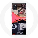 Maniacase Hoesje voor Samsung Galaxy A21S Kurapika Et Feitan Hunter x Hunter Anime