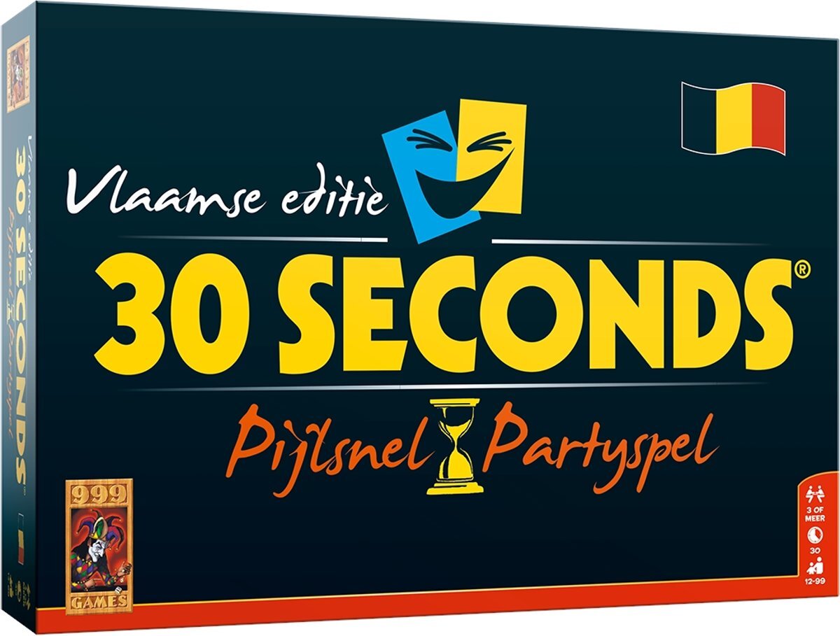 999 Games 30 Seconds Vlaamse Editie Bordspel
