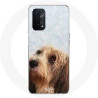 Maniacase Case voor Oppo A74 5G Blonde kwetsbare inheemse rassen
