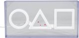 Paladone Lampe néon LED Squid Game – logo vormen 30 cm USB