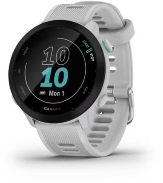 Garmin Forerunner 55 Wit Sporthorloge met GPS Tracker 42mm