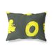 BonaMaison Neon Geel-Rook Decoratieve Kussensloop, Kussenhoezen Bank, Decoratieve Kussenhoesjes, Kussensloop; Sofa, Slaapkamer, Kantoor, Auto 45x60 Cm - Ontworpen en vervaardigd in Turkije
