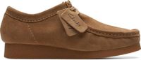Clarks Shoes Wallabee Evo Loafers Dark Sand Suede EU 44 1/2 Man