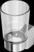 Ideal Standard Connect glashouder met drinkglas chroom
