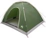 vidaXL 4-persoons tunneltent van groen polyester met PU-coating
