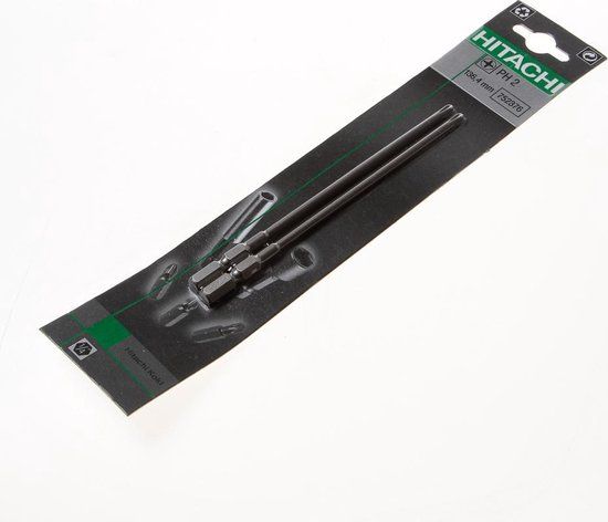 Hikoki Accessoires Hitachi Bits 1/4" PH2 136mm 2 stuks
