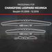 HEYNER® Essuie-glace pour CHANGFENG LEOPARD HEIJINGANG 01.2009 - 12.2018, Essuie-glace plat hybride, Aérodynamique & Flexible, Revêtement nanographique
