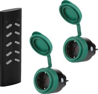 SEC24 HAF780S Draadloze Schakelaarset - Buiten - Groen - Met Afstandsbediening - 3680W - Nederland