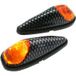 STR8 Clignotants goutte d'eau à coller orange / look carbone