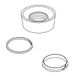 Regiplast 300520 Wartelmoer, Met Afdichting Ø 32 X 50 Mm Voor Tank Europa