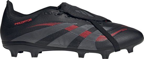 adidas Performance Predator League Fold-Over Tongue Firm / Multi-Ground Voetbalschoenen - Unisex - Zwart - Maat 43 1/3