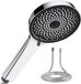 Unyqoos® Waterbesparende handdouche met zes instellingen en roestvrijstalen slang
