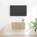 Maison Exclusive Meuble TV mural exclusif - Dimensions : 60 x 31 x 29,5 cm - Matériau : panneaux de particules imitation bois Sonoma