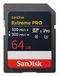 SanDisk SDXC Extreme PRO 64 GB - 300MB/s - UHS-II
