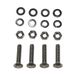 Simson Jeu de vis pour support moteur et points de fixation, Simson S50, S51, S70, qualité 8.8, pièces normalisées, zingué