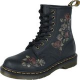Dr. Martens Laars - 1460 - Decayed Roses Classic Tumbled Nappa - EU36 tot EU41 - voor Vrouwen - zwart
