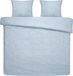 Damai Ebba Dekbedovertrek 200 x 200/220 cm - Soft Blue - Katoen - Blauw