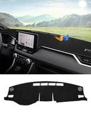Cartist Custom Fit voor Dash Cover Mat Toyota RAV4 2019-2023 Accessoires Suede Dashboard Cover Antislip Dashboard Mat Protector Zonnescherm Geen Glare