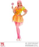 Finidi Neon Fantasy dame jurk - Multikleur - Polyester - Maat S