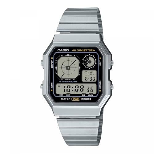 Casio A130WE-1AEF Vintage Collection Unisex Horloge Zwart