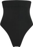 Hunkemöller Seamless Enhancing High Waisted Thong Zwart
