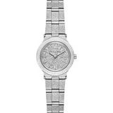 Michael Kors Billie MK7555 Montre pour femme en acier inoxydable Argenté 26 mm
