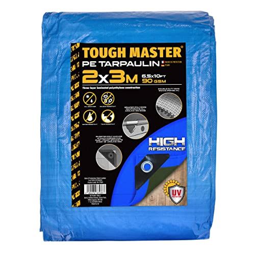 TOUGH MASTER TM-PT923 - Zeildoek - 2 x 3 m - Blauw/Groen