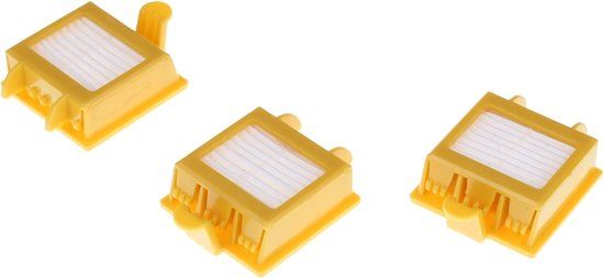 Merkloos / Sans marque Set of 3 HEPA filters for iRobot 700 series - 21986