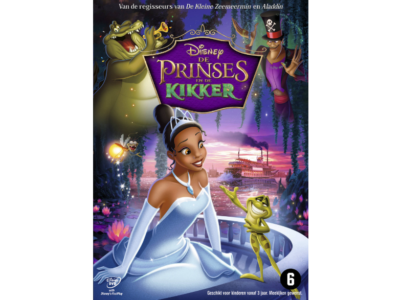 Walt Disney Prinses En De Kikker dvd