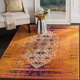 Safavieh Vloerkleed Silvia Rechthoekig Stof Oranje 122 x 170 cm