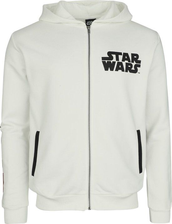 Star Wars Stormtrooper Heren Vest met capuchon - wit - XXL